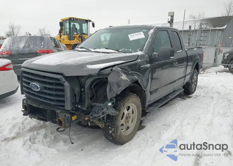 2017 Ford F-150 Xlt z USA, uszkodzony, nr VIN 1FTFX1EGXHFC00636